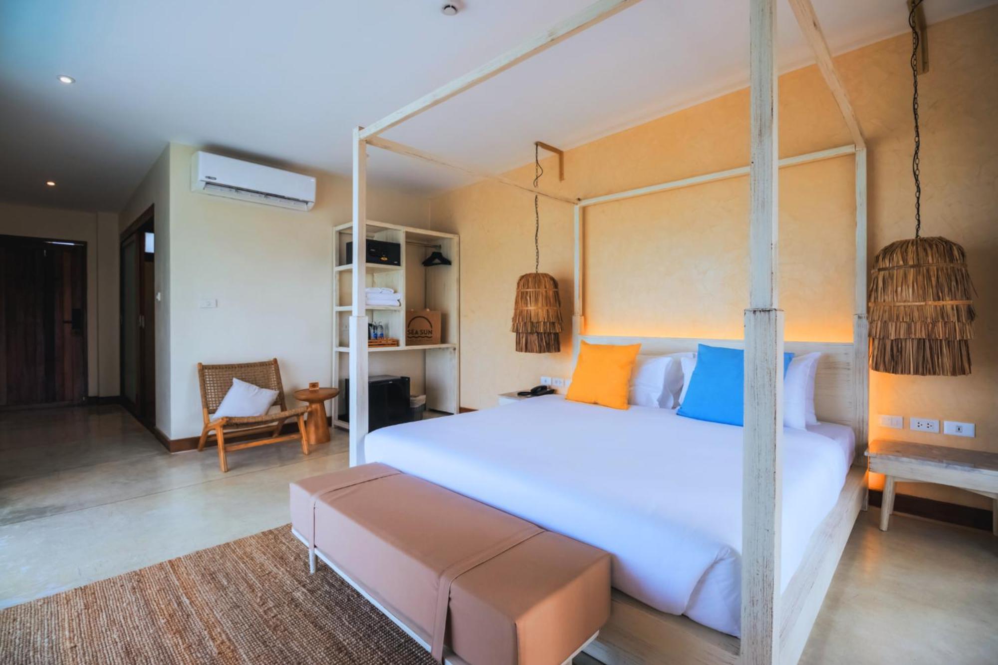 Sea Sun Bed & Beyond Hotel Bang Rak Beach  Eksteriør billede